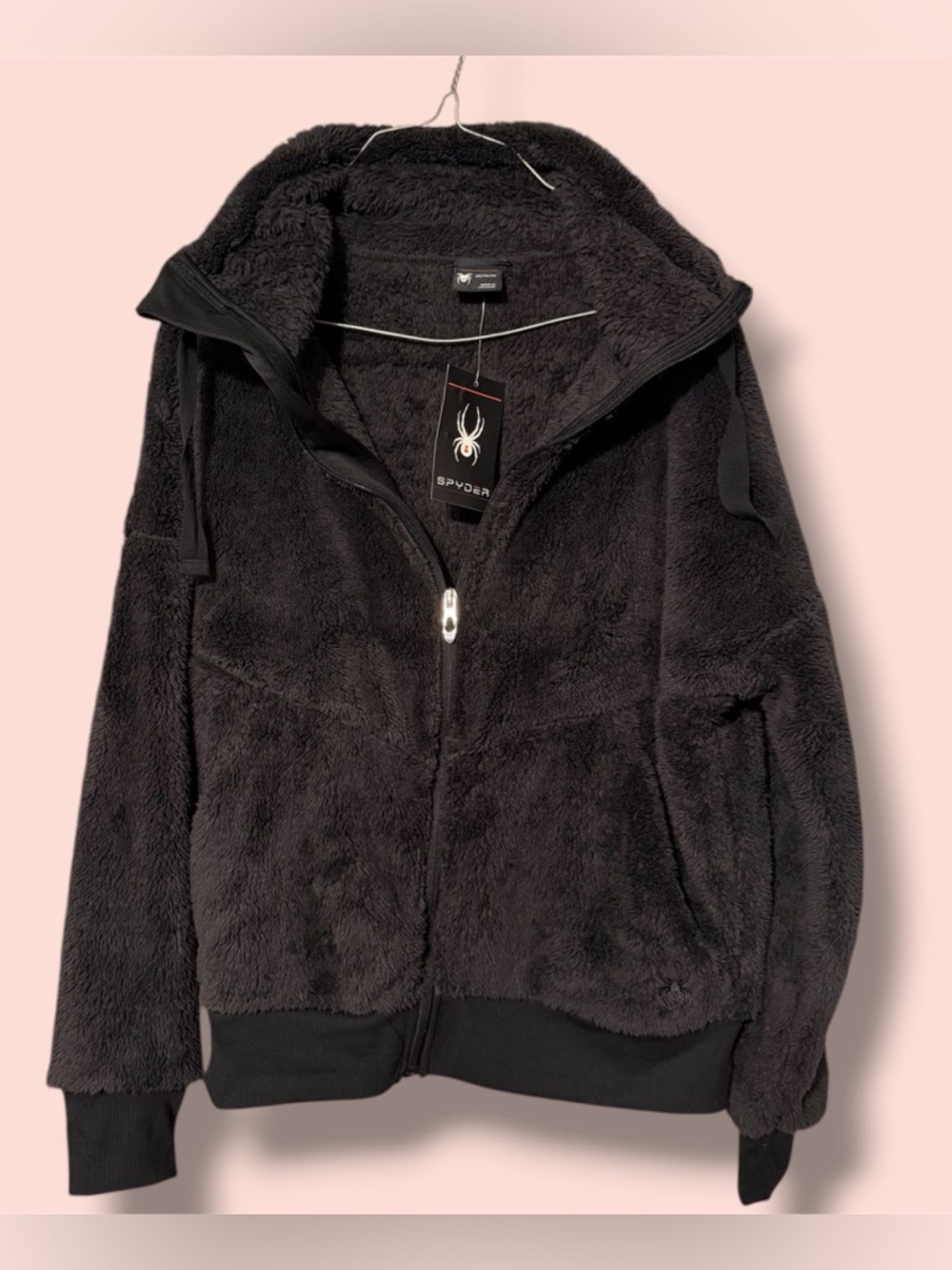 Women’s black Spyder jacket size M